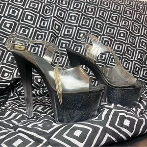 Very Worn Pleaser Heels